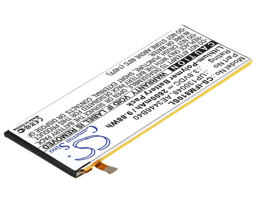 3.8V, 2600mAh, Li-Polymer Battery fits Infocus, M810, M810u M810t, 9.88Wh
