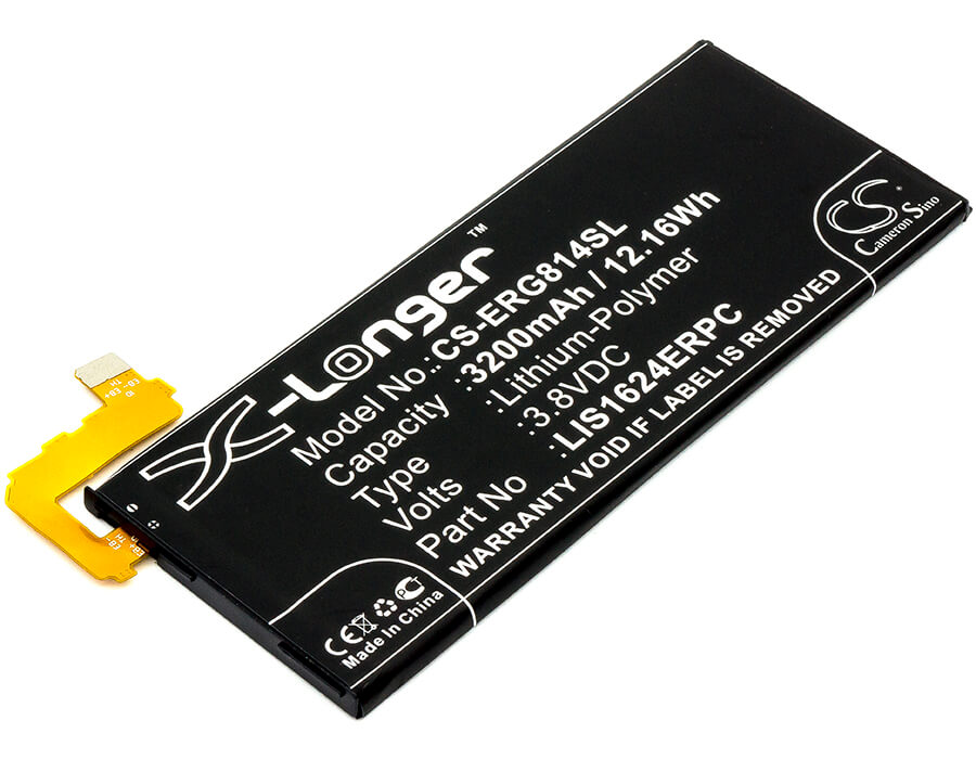 3.8V, 3200mAh, Li-Polymer Battery fits Sony, G8141, G8142, 12.16Wh