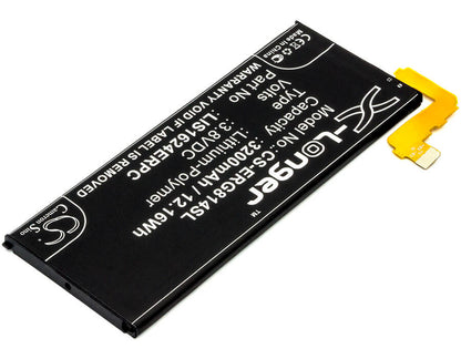 3.8V, 3200mAh, Li-Polymer Battery fits Sony, G8141, G8142, 12.16Wh
