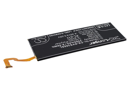 3.8V, 2500mAh, Li-Polymer Battery fits Doov, Isuper S3, 9.5Wh