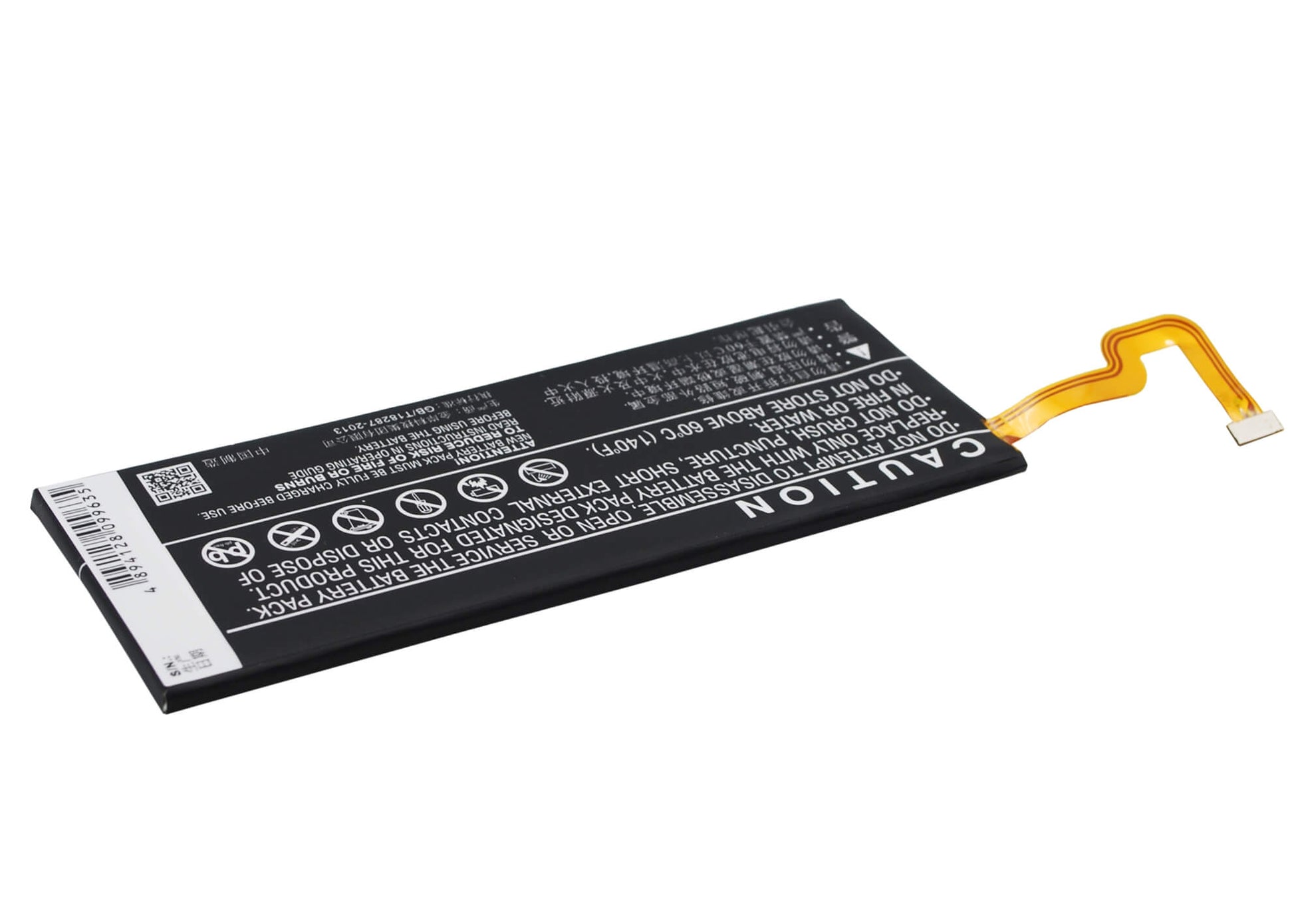 3.8V, 2500mAh, Li-Polymer Battery fits Doov, Isuper S3, 9.5Wh