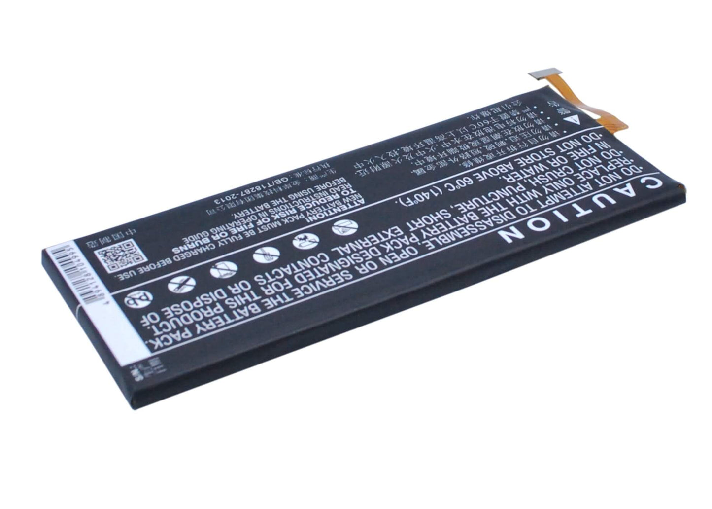 3.8V, 3500mAh, Li-Polymer Battery fits Huawei, Ascend Gx1, Ascend Gx1 Dual Sim, 13.3Wh
