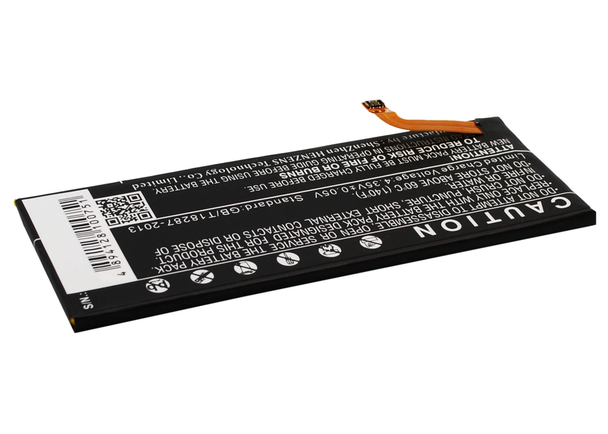 3.8V, 2700mAh, Li-Polymer Battery fits Coolpad, 8690, 8690-t00, 10.26Wh
