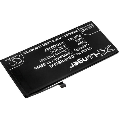 3.82V, 2900mAh, Li-Polymer Battery fits Apple, A1864, Iphone 8 Plus, 11.078Wh