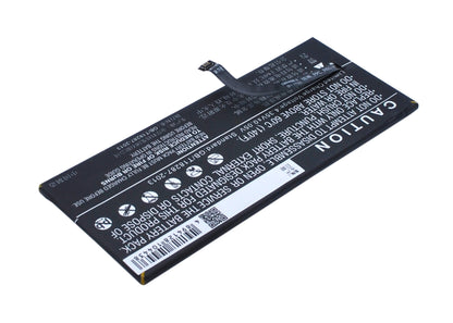 3.8V, 2350mAh, Li-Polymer Battery fits Doov, L1, 8.93Wh