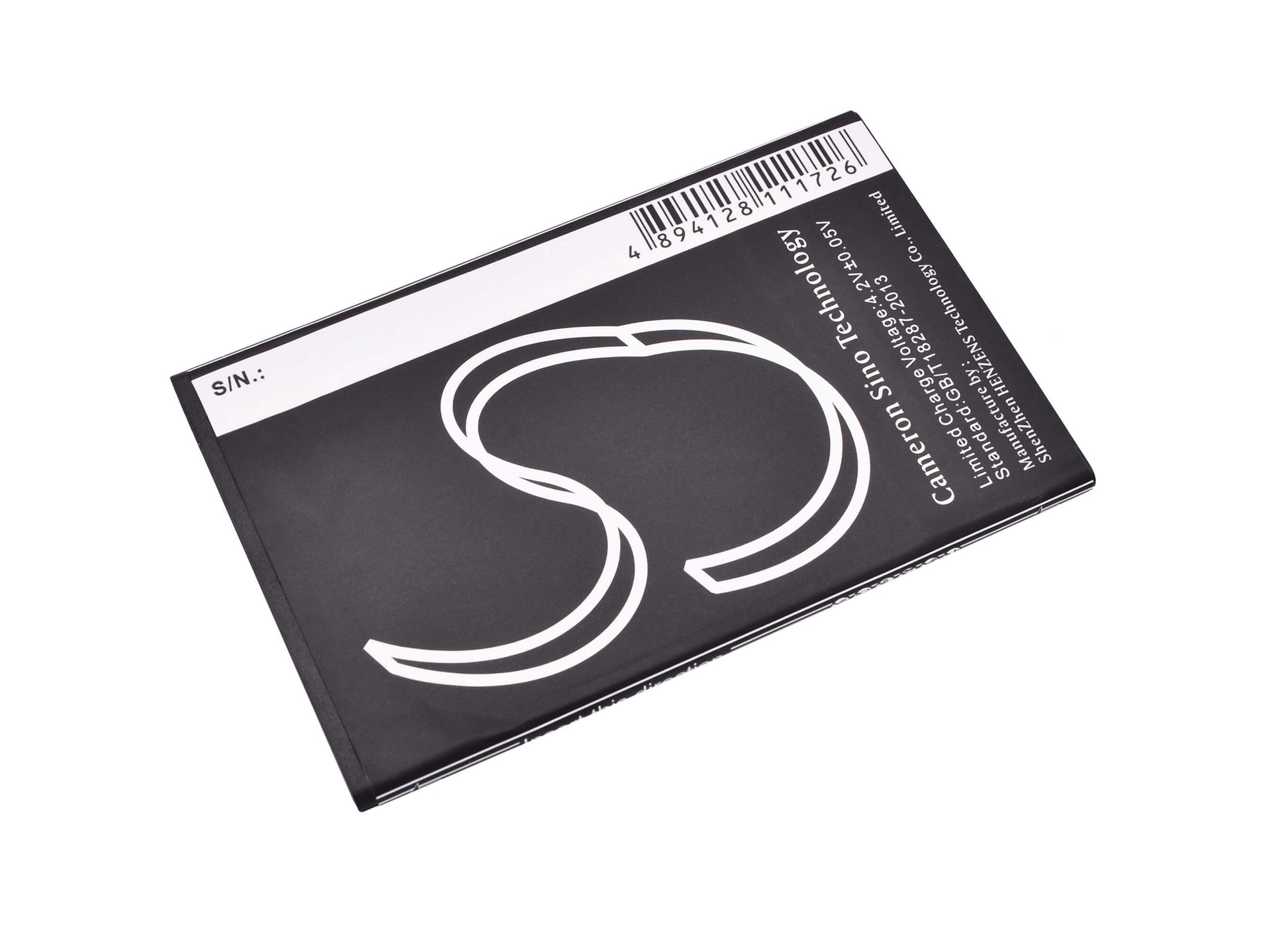 3.7V, 3400mAh, Li-Polymer Battery fits Bq, Aquaris 5.7, 12.58Wh