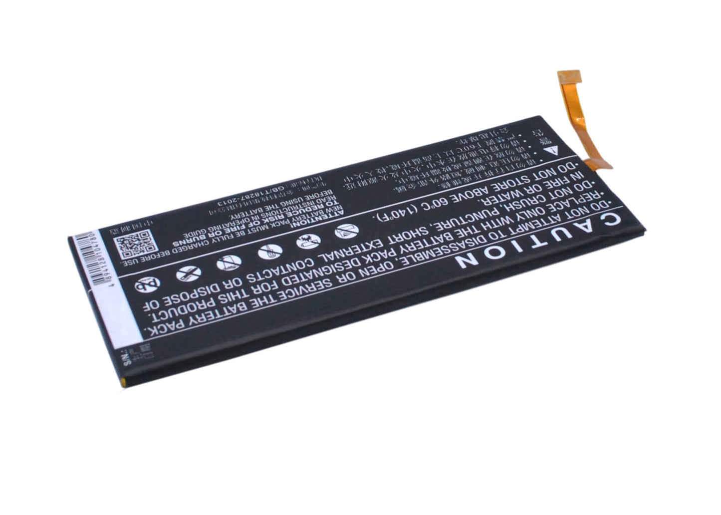 3.8V, 2600mAh, Li-Polymer Battery fits Huawei, Ascend P8, Gra-cl00, 9.88Wh