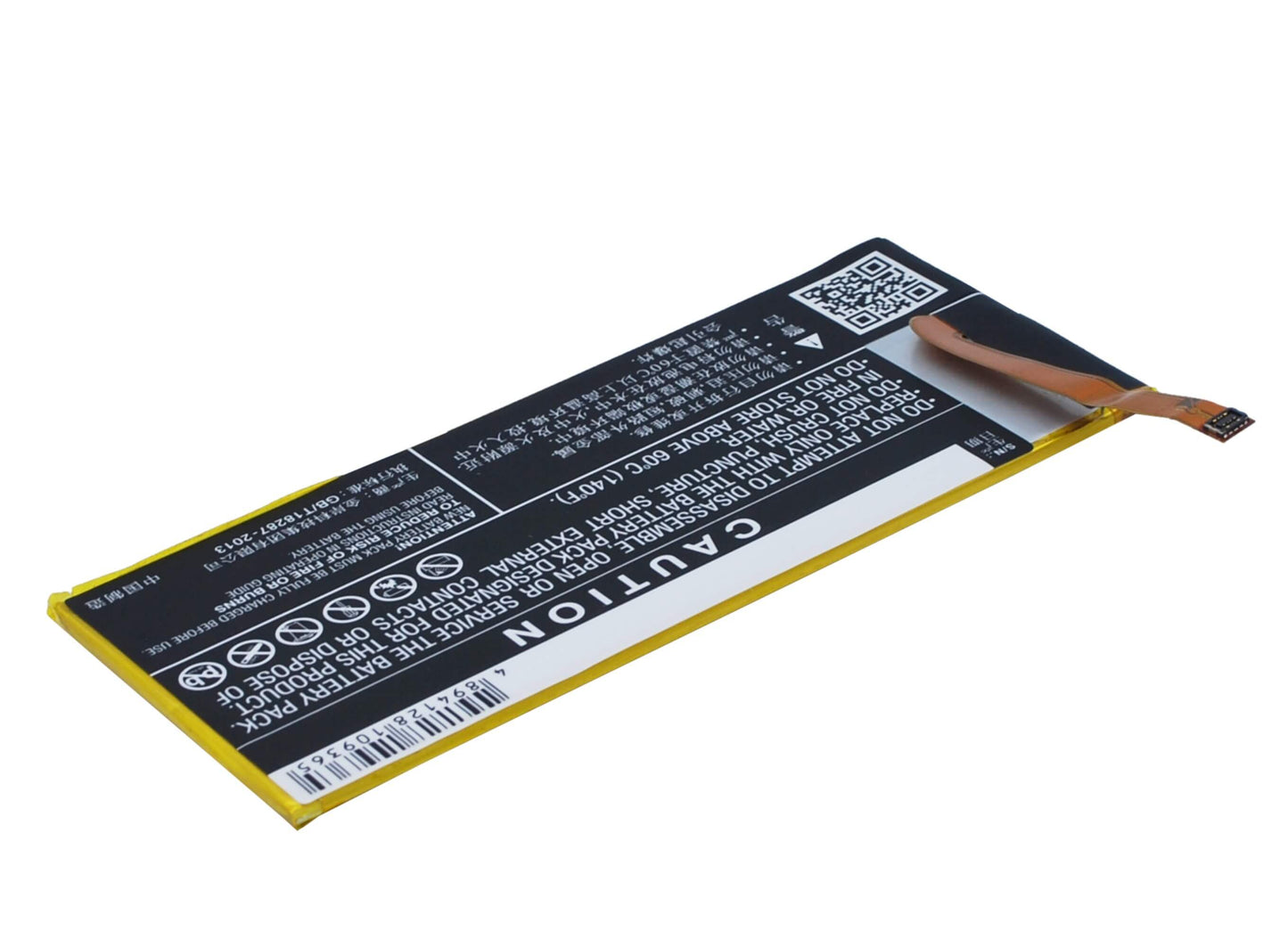 3.8V, 1950mAh, Li-Polymer Battery fits Coolpad, Ivvi, Ss1-01, 7.41Wh