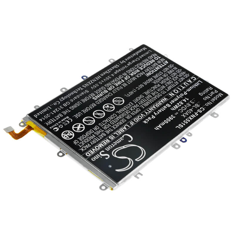 3.8V, 3900mAh, Li-Polymer Battery fits Infinix, Hot Note, X551, 14.82Wh