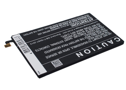 3.8V, 4250mAh, Li-Polymer Battery fits Zte, Nubia X6, Nx601j, 16.15Wh