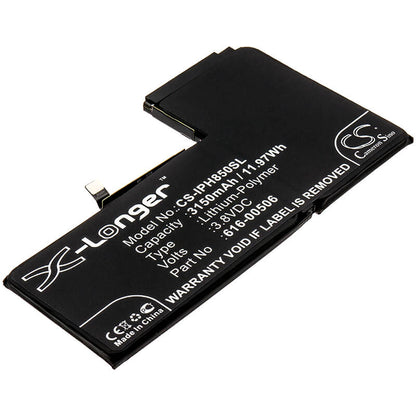 3.8V, 3150mAh, Li-Polymer Battery fits Apple, A1921, A2014, 11.97Wh