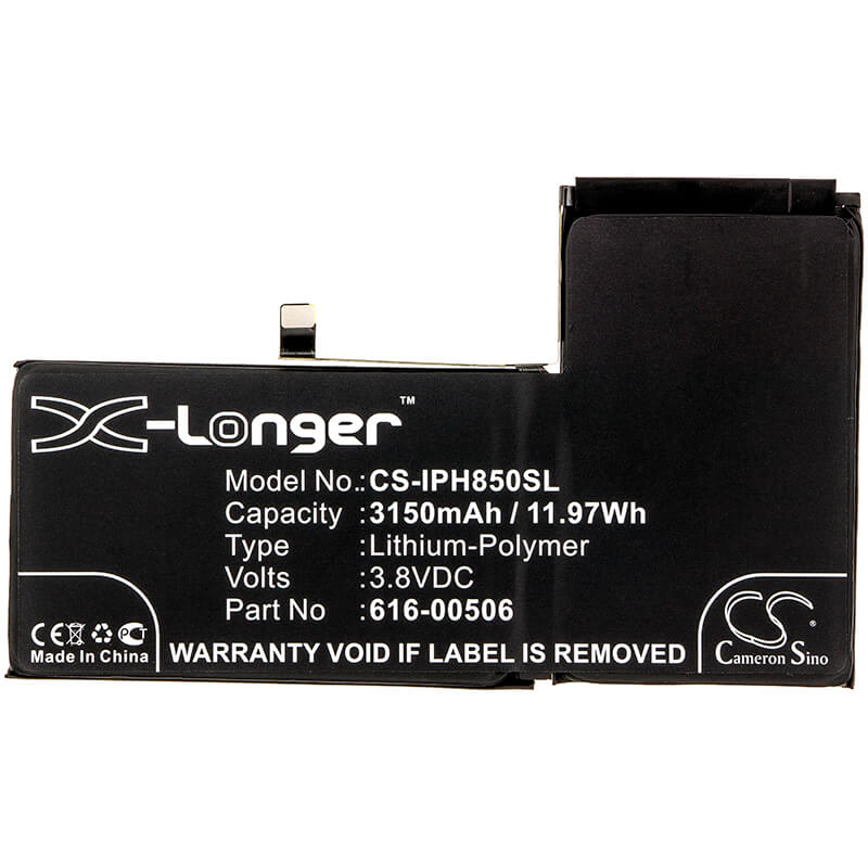 3.8V, 3150mAh, Li-Polymer Battery fits Apple, A1921, A2014, 11.97Wh