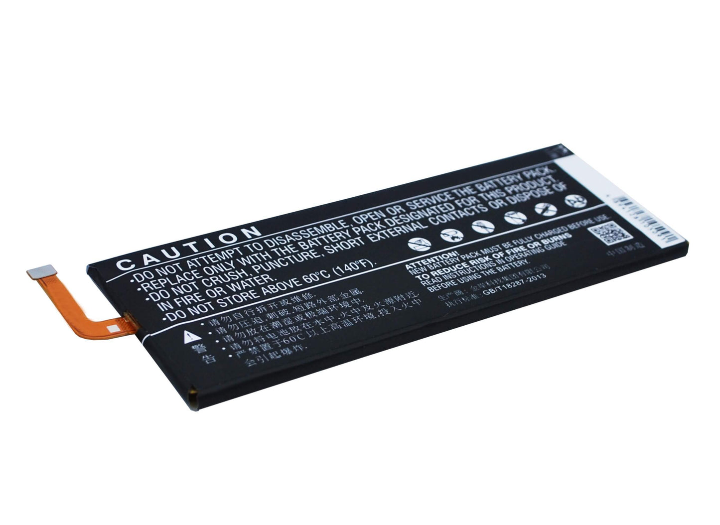 3.8V, 2900mAh, Li-Polymer Battery fits Zte, Nubia Z9, Nubia Z9 Max, 11.02Wh