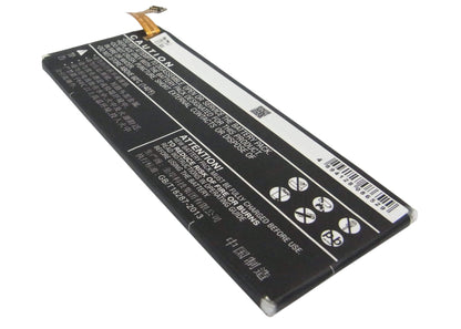 3.8V, 2300mAh, Li-Polymer Battery fits Zte, A880, Blade S6, 8.74Wh