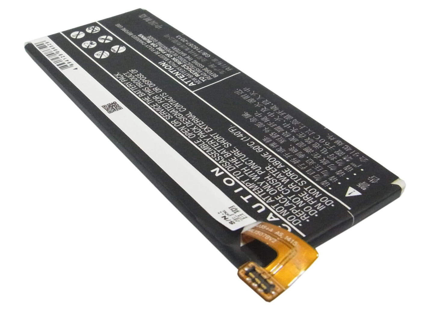 3.8V, 2300mAh, Li-Polymer Battery fits Original, Blade Vec 4g, Rono, 8.74Wh