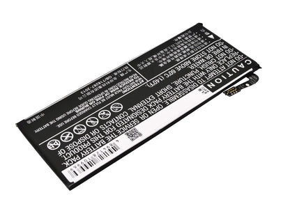 3.85V, 2200mAh, Li-Polymer Battery fits Zte, Nubia My Prague, Nubia Prague S, 8.47Wh