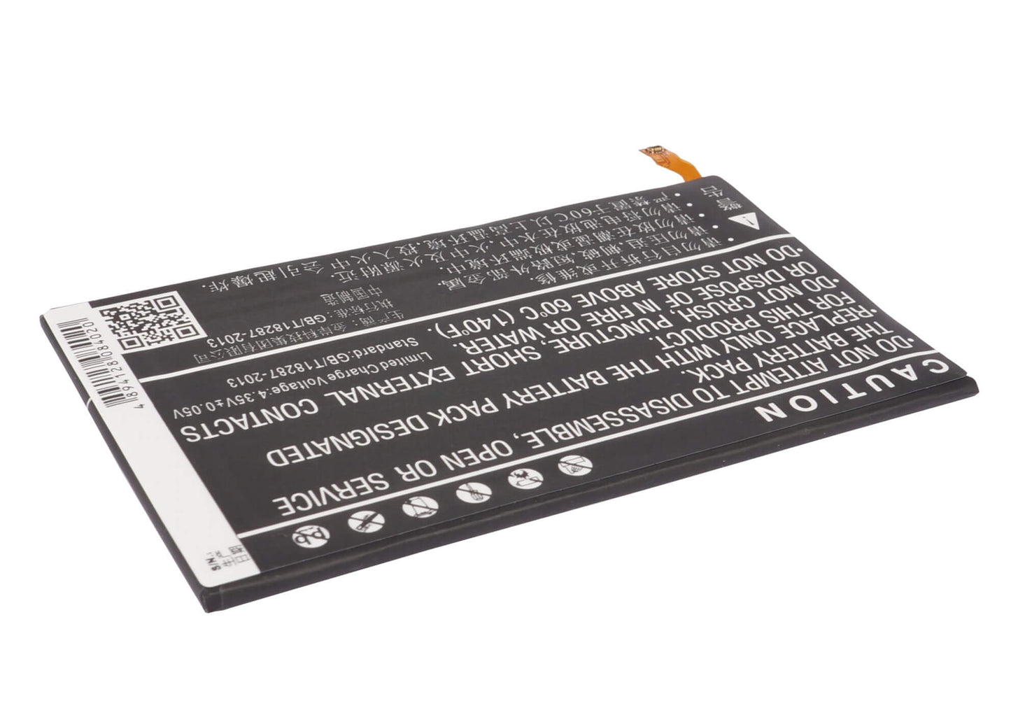 3.8V, 2100mAh, Li-Polymer Battery fits Motorola, Droid Maxx, Droid Maxx 4g Lte, 7.98Wh