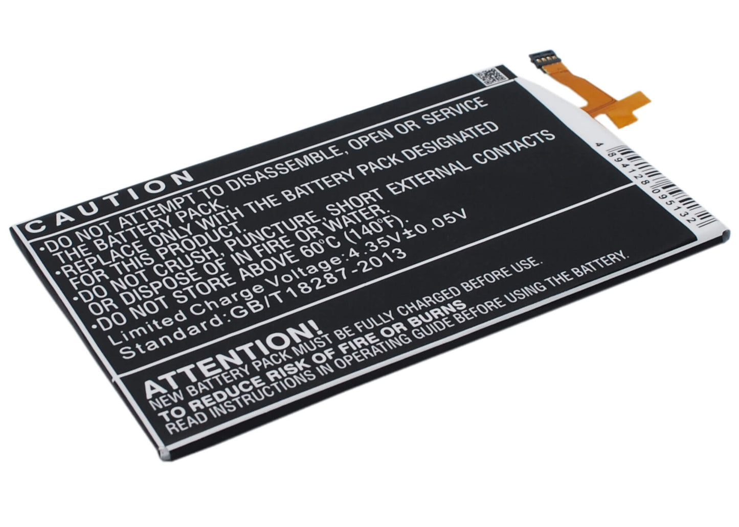 3.8V, 3900mAh, Li-Polymer Battery fits Motorola, Droid Turbo, Droid Turbo Lte, 14.82Wh