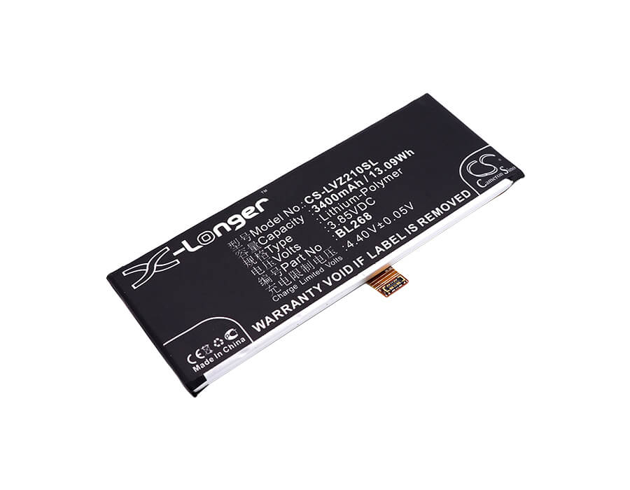 3.85V, 3400mAh, Li-Polymer Battery fits Lenovo, Z2 Rio 2016 Edition, Z2131, 13.09Wh