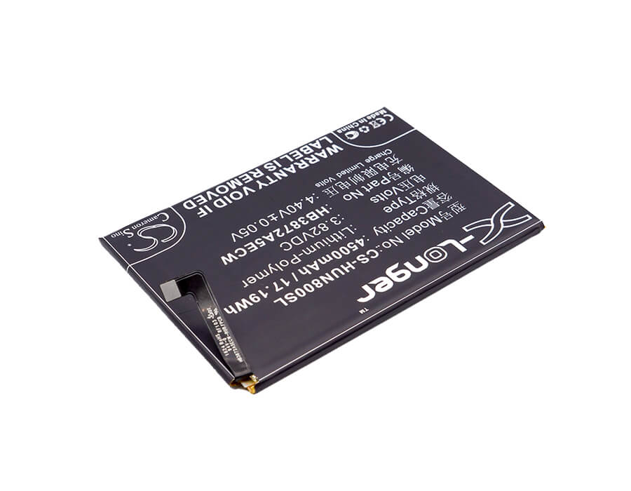 3.82V, 4500mAh, Li-Polymer Battery fits Huawei, Edi-al10, Edi-dl00, 17.19Wh