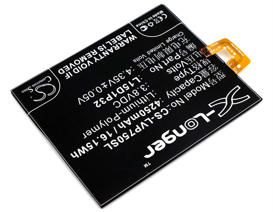 3.8V, 4250mAh, Li-Polymer Battery fits Lenovo, Pb1-750, Pb1-750m, 16.15Wh