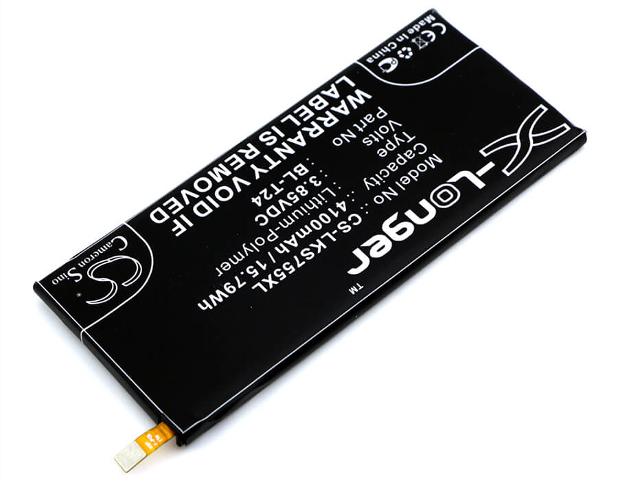 3.85V, 4100mAh, Li-Polymer Battery fits Lg, H700, K212, 15.785Wh
