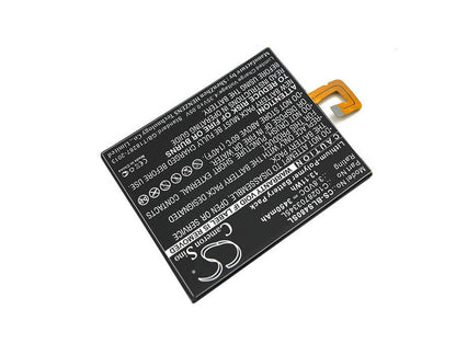 3.8V, 3450mAh, Li-Polymer Battery fits Blu, S490u, Studio 7.0 Ii, 13.11Wh