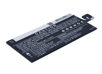 3.8V, 2300mAh, Li-Polymer Battery fits Bbk, Vivo X5 Max V, 8.74Wh