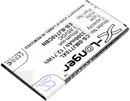 3.85V, 3300mAh, Li-ion Battery fits Samsung, Galaxy J7 2016, Galaxy J7 6 Duos Td-lte, 12.705Wh