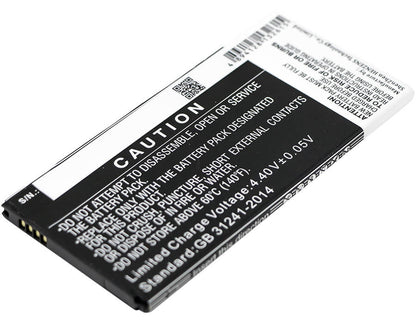 3.85V, 3300mAh, Li-ion Battery fits Samsung, Galaxy J7 2016, Galaxy J7 6 Duos Td-lte, 12.705Wh