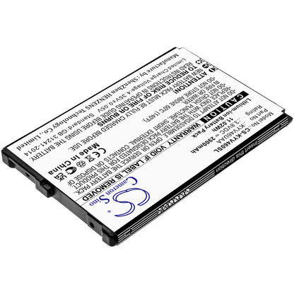 3.8V, 2900mAh, Li-ion Battery fits Kyocera, Kyv46, Torque G04, 11.02Wh