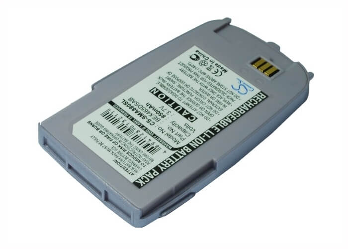 3.7V, 850mAh, Li-ion Battery fits Samsung, Mm-a880, Sph-a880, 3.145Wh