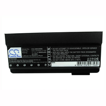 11.1V, 4400mAh, Li-ion Battery fits Uniwill, X20, 48.84Wh