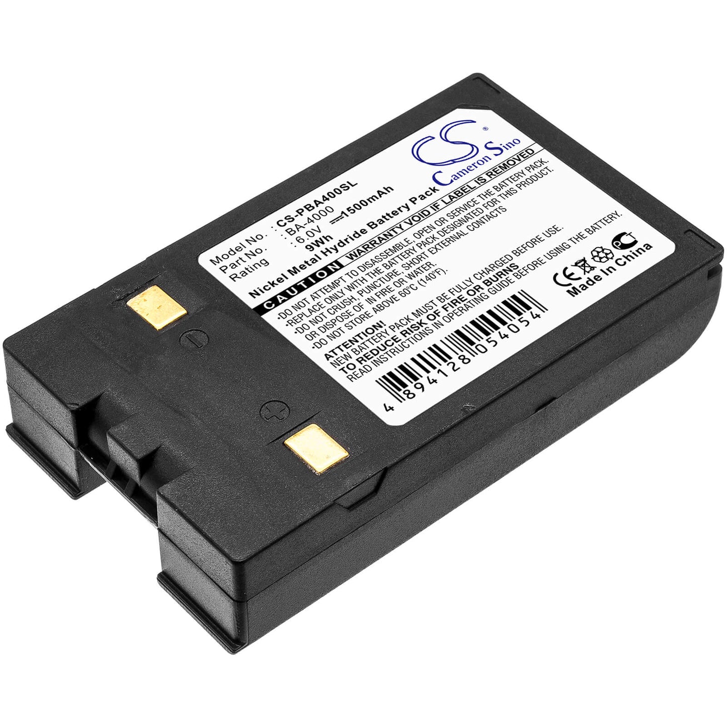 6.0V, 1500mAh, Ni-MH Battery fits Brother, Superpower Note Pn4400, Superpower Note Pn5700ds, 9Wh