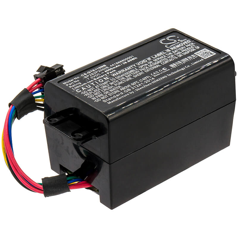 7.2V, 4000mAh, Li-ion Battery fits Getac, E110, 28.8Wh