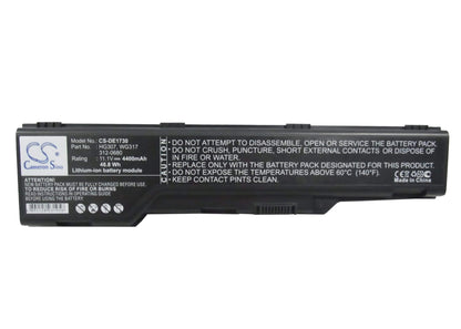 11.1V, 4400mAh, Li-ion Battery fits Dell, Xps 1730, Xps M1730, 48.84Wh