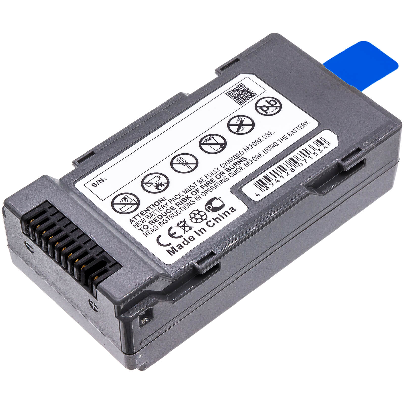 7.4V, 3200mAh, Li-ion Battery fits Panasonic, Cf-h1, Cf-u1, 23.68Wh