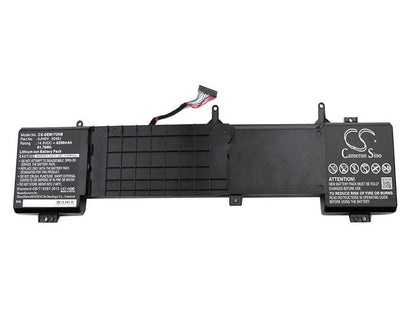 14.8V, 6200mAh, Li-ion Battery fits Dell, Alienware 17 R2, Alienware 17 R3, 91.76Wh
