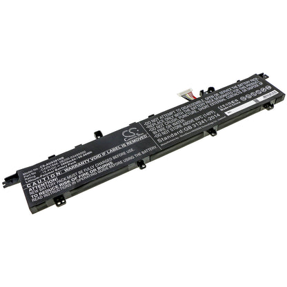 15.4V, 3900mAh, Li-Polymer Battery fits Asus, Ux581, Ux581gv, 60.06Wh