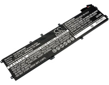 11.4V, 8000mAh, Li-Polymer Battery fits Dell, Ins 15-7590-d1535b, Ins 15-7590-d1635b, 91.2Wh