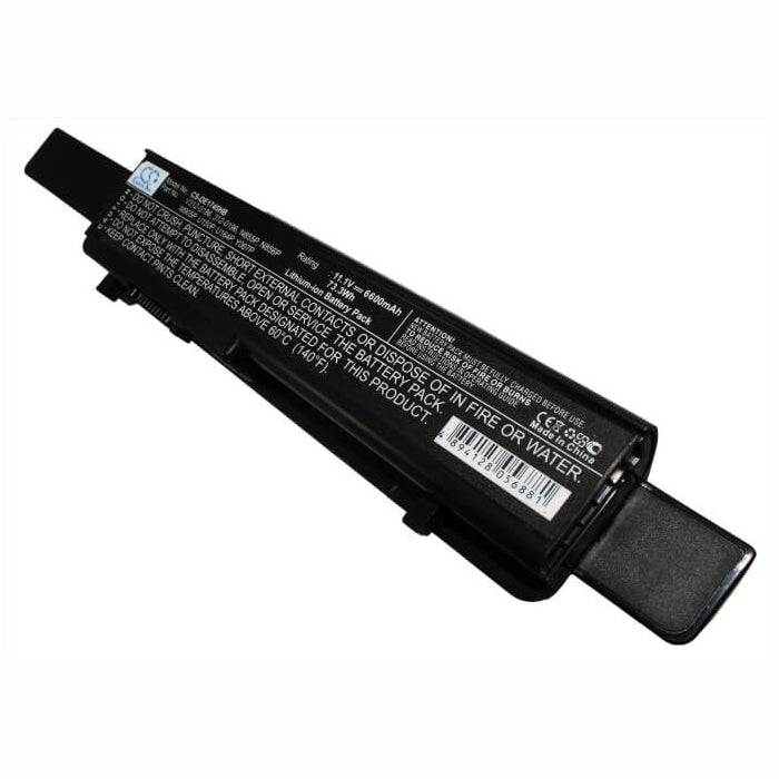 11.1V, 6600mAh, Li-ion Battery fits Dell, Studio 17, Studio 1745, 73.26Wh