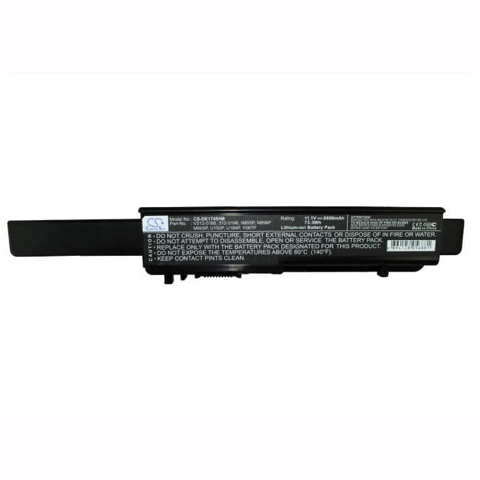 11.1V, 6600mAh, Li-ion Battery fits Dell, Studio 17, Studio 1745, 73.26Wh