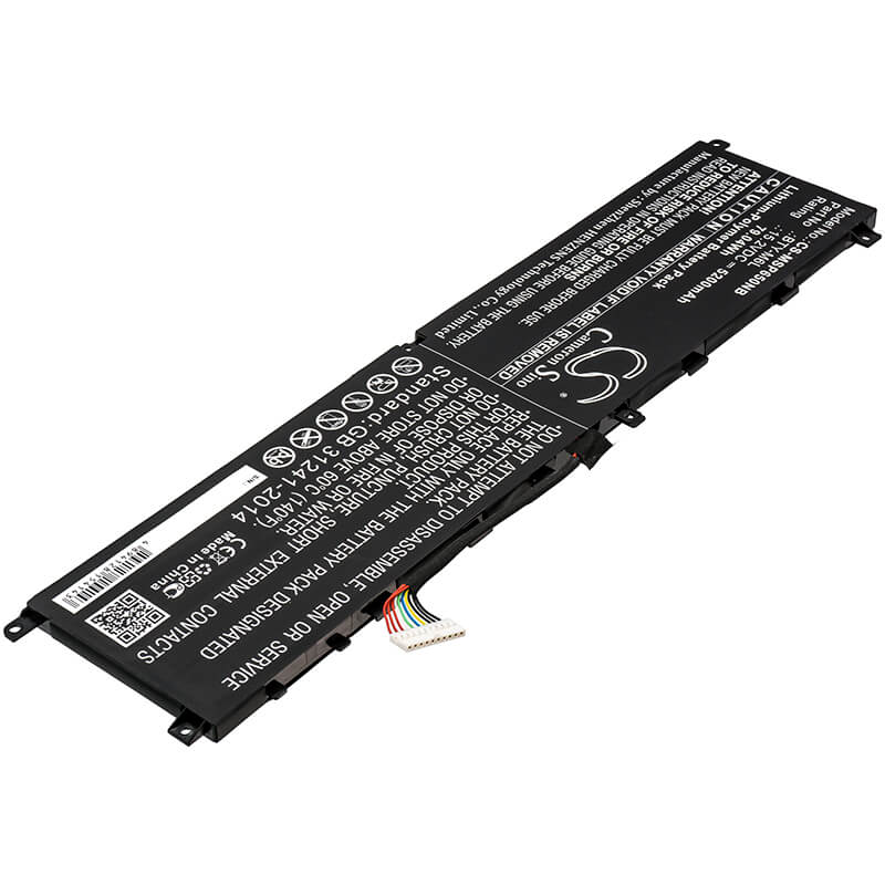 15.2V, 5200mAh, Li-Polymer Battery fits Msi, Gs65, Gs65 Stealth Thin, 79.04Wh