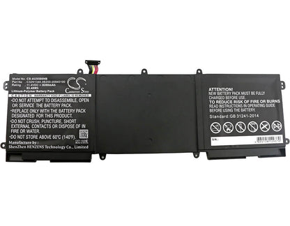 11.4V, 8200mAh, Li-Polymer Battery fits Asus, Nx500jk-dr018h, Nx550, 93.48Wh