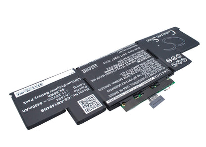 11.26V, 8400mAh, Li-Polymer Battery fits Apple, Macbook Pro Retina Display 15", Macbook Pro Retina Display 15", 94.584Wh