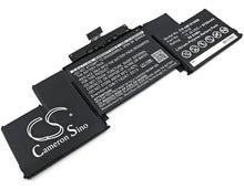 11.36V, 8700mAh, Li-Polymer Battery fits Apple, A1398 Retina 2015, Macbook Pro 15 A1398 Retina (2, 98.832Wh