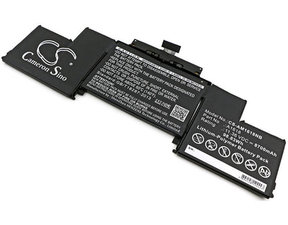 11.36V, 8700mAh, Li-Polymer Battery fits Apple, A1398 Retina 2015, Macbook Pro 15 A1398 Retina (2, 98.832Wh