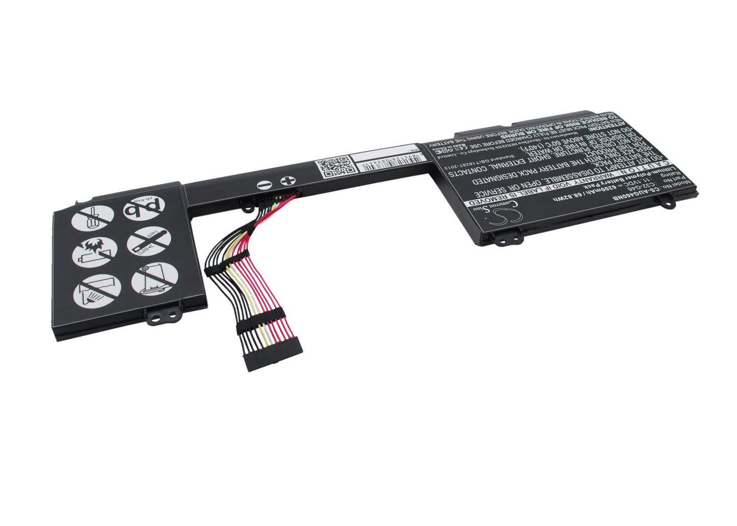 11.1V, 6200mAh, Li-Polymer Battery fits Asus, G46, G46ei363vm, 68.82Wh