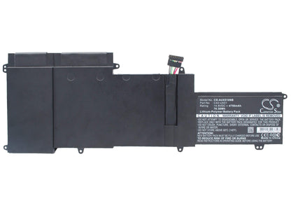 14.8V, 4750mAh, Li-Polymer Battery fits Asus, U500vz, U500vz-cn032h, 70.3Wh