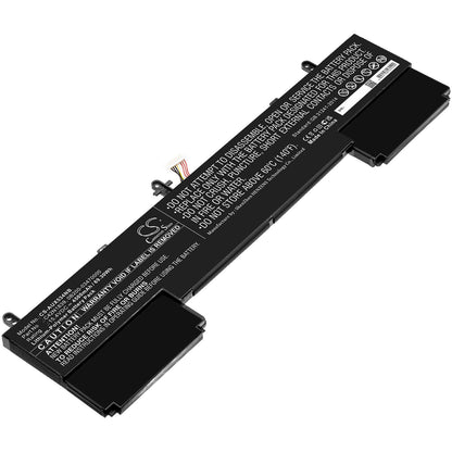 15.4V, 4500mAh, Li-Polymer Battery fits Asus, Ux534fa, Ux534ft, 69.3Wh